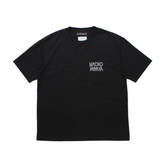 WACKOMARIA / NECK FACE / WASHED HEAVY WEIGHT CREW NECK T-SHIRT (TYPE-2)
