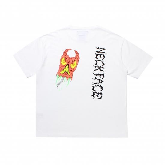 WACKOMARIA / NECK FACE / WASHED HEAVY WEIGHT CREW NECK T-SHIRT (TYPE-2)

