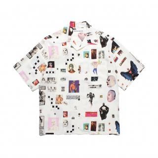 HAWAIIAN SHIRT S/S (TYPE-9)【WHITE】WACKO MARIA - Hi-HARLEM