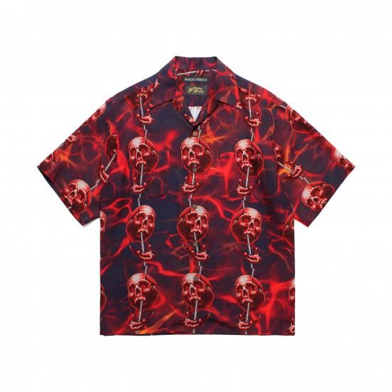 WACKOMARIA / 56 TATTOO STUDIO / HAWAIIAN SHIRT S/S 