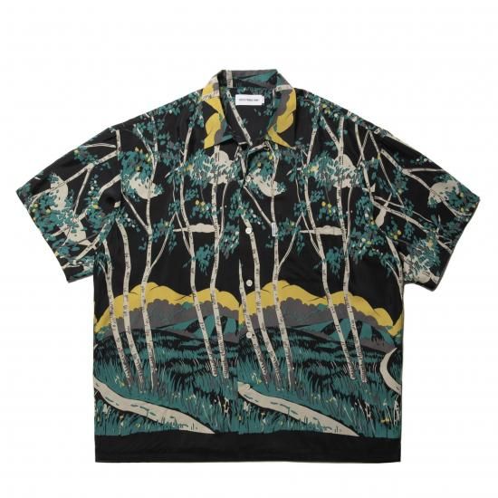 COOTIE / Rayon Open Collar S/S Shirts