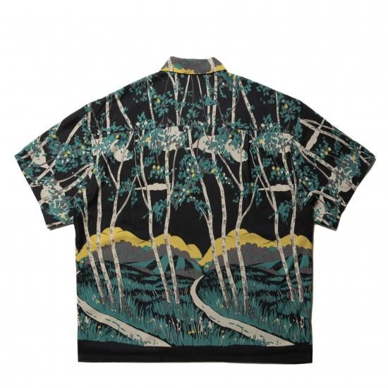 COOTIE / Rayon Open Collar S/S Shirts