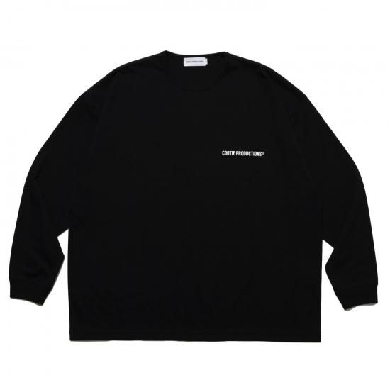 COOTIE / Dry Tech Jersey Oversized L/S Tee 
