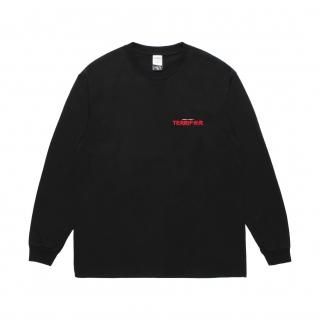 TERRIFIER / WASHED HEAVY WEIGHT CREW NECK LONG SLEEVE T-SHIRT
