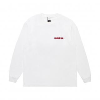 TERRIFIER / WASHED HEAVY WEIGHT CREW NECK LONG SLEEVE T-SHIRT
