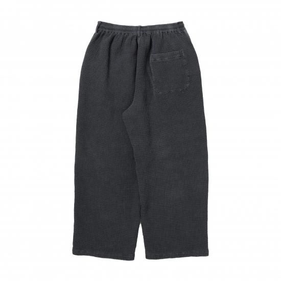 COOTIE / Pigment Dyed Waffle Easy Pants 
