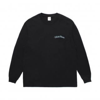 WASHED HEAVY WEIGHT CREW NECK LONG SLEEVE T-SHIRT ( TYPE-3 )
