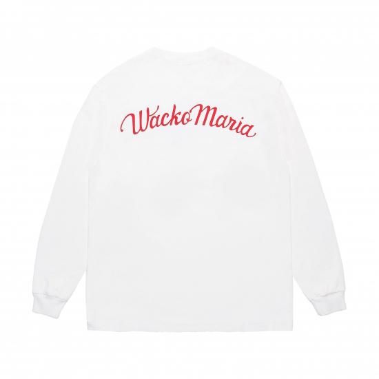 WACKOMARIA / WASHED HEAVY WEIGHT CREW NECK LONG SLEEVE T-SHIRT ( TYPE-3 )
