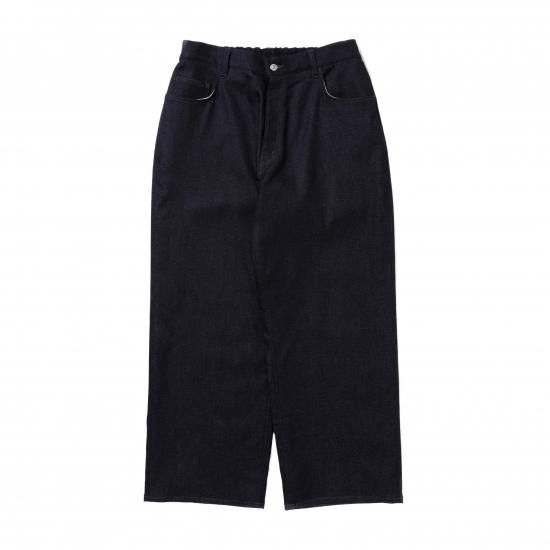 COOTIE / Reverse Loop Denim 5 Pocket Baggy Easy Pants
