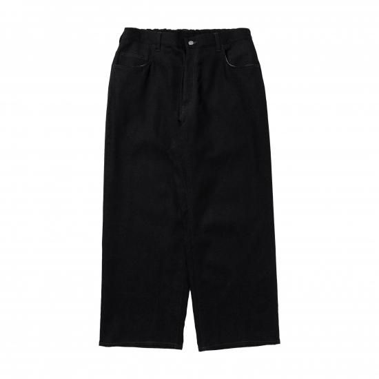 COOTIE / Reverse Loop Denim 5 Pocket Baggy Easy Pants
