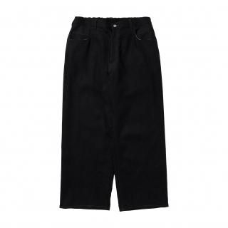 Reverse Loop Denim 5 Pocket Baggy Easy Pants
