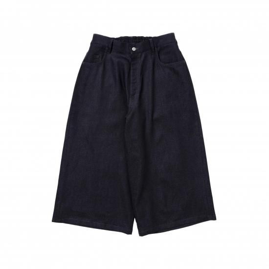 COOTIE / Reverse Loop Denim 5 Pocket Shin Cut Wide Easy Pants
