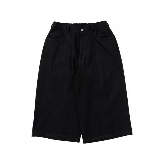 COOTIE / Reverse Loop Denim 5 Pocket Shin Cut Wide Easy Pants
