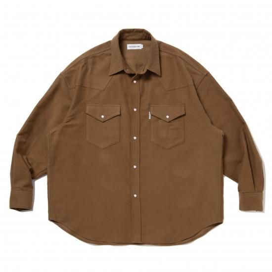 COOTIE / Moleskin Western L/S Shirt
