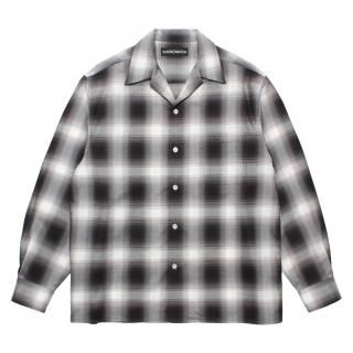 OMBRE CHECK OPEN COLLAR SHIRT L/S (TYPE-2)
