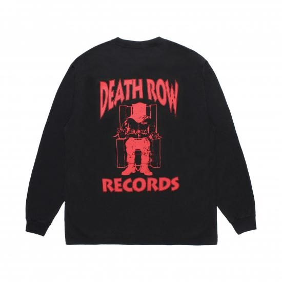 WACKOMARIA / DEATH ROW RECORDS / WASHED HEAVY WEIGHT CREW NECK LONG SLEEVE T-SHIRT
