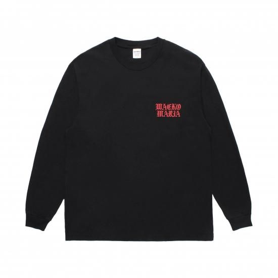WACKOMARIA / DEATH ROW RECORDS / WASHED HEAVY WEIGHT CREW NECK LONG SLEEVE T-SHIRT
