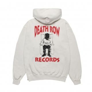 DEATH ROW RECORDS / WASHED MIDDLE WEIGHT PULLOVER HOODED SWEAT SHIRT