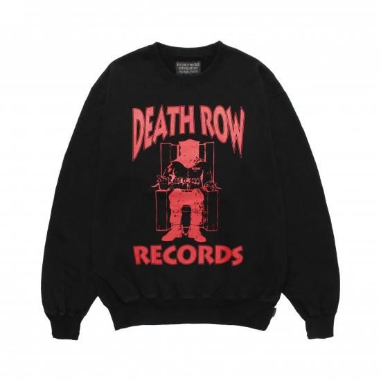 WACKOMARIA / DEATH ROW RECORDS / WASHED MIDDLE WEIGHT CREW NECK SWEAT SHIRT