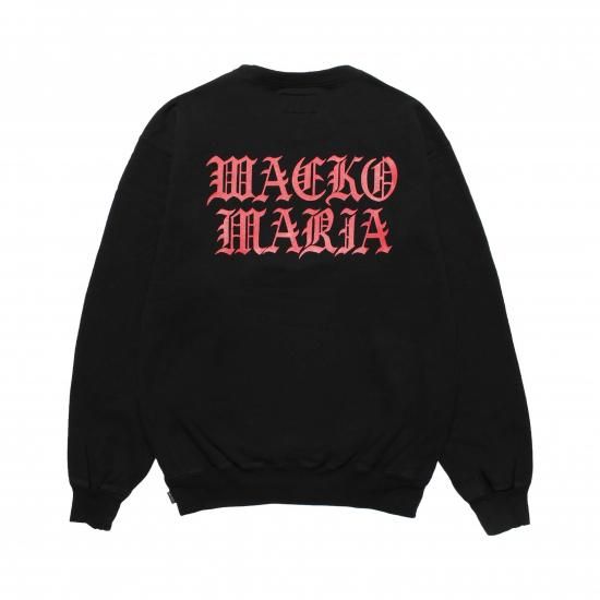 WACKOMARIA / DEATH ROW RECORDS / WASHED MIDDLE WEIGHT CREW NECK SWEAT SHIRT
