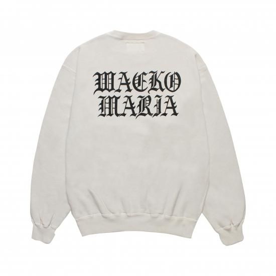 WACKOMARIA / DEATH ROW RECORDS / WASHED MIDDLE WEIGHT CREW NECK SWEAT SHIRT