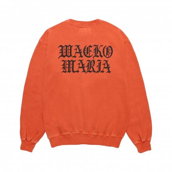 WACKOMARIA / DEATH ROW RECORDS / WASHED MIDDLE WEIGHT CREW NECK SWEAT SHIRT