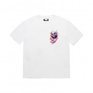 56 TATTOO STUDIO / WASHED HEAVY WEIGHT CREW NECK T-SHIRT 