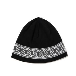Jacquard  Cuffless Beanie
