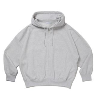 Plain Sweat Zip Hoodie