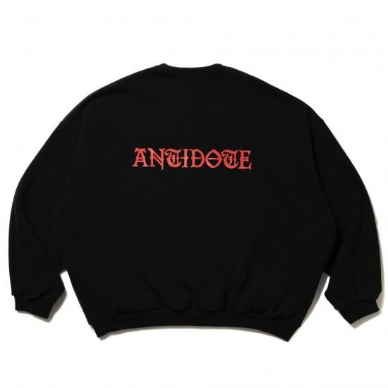 Antidote BUYERS CLUB / Over Sized Logo Crewneck Sweatshirt