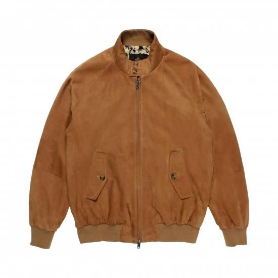 WACKOMARIA / BARACUTA / G9 SUEDE LEATHER HARRINGTON JACKET
