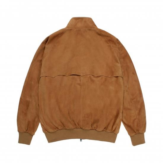 WACKOMARIA / BARACUTA / G9 SUEDE LEATHER HARRINGTON JACKET

