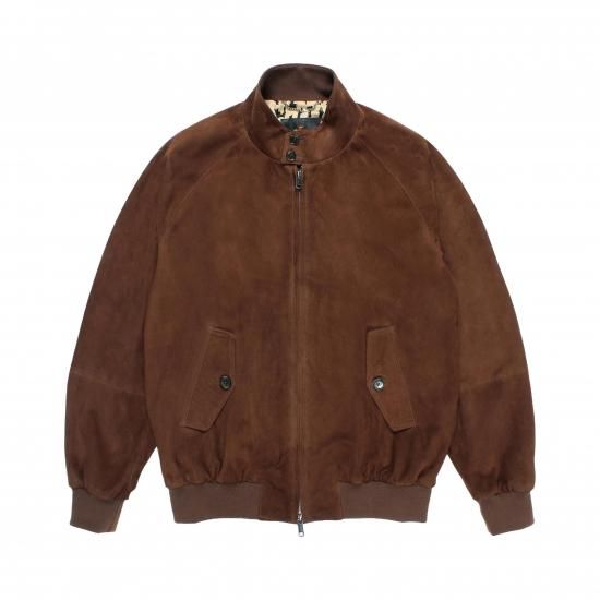 WACKOMARIA / BARACUTA / G9 SUEDE LEATHER HARRINGTON JACKET
