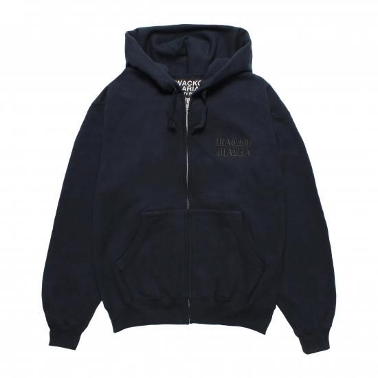 WACKOMARIA / HEAVY WEIGHT FULL ZIP HOODED SWEAT SHIRT (TYPE-2)
