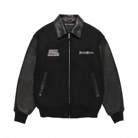 WACKOMARIA / LEATHER VARSITY JACKET (TYPE-1)
