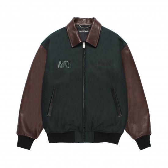 WACKOMARIA / LEATHER VARSITY JACKET (TYPE-1)
