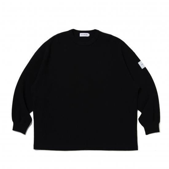 COOTIE / N/C Waffle Oversized L/S Tee
