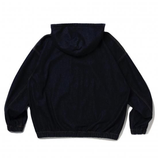 COOTIE / 12.5oz Denim Zip Up Hooded Jacket
