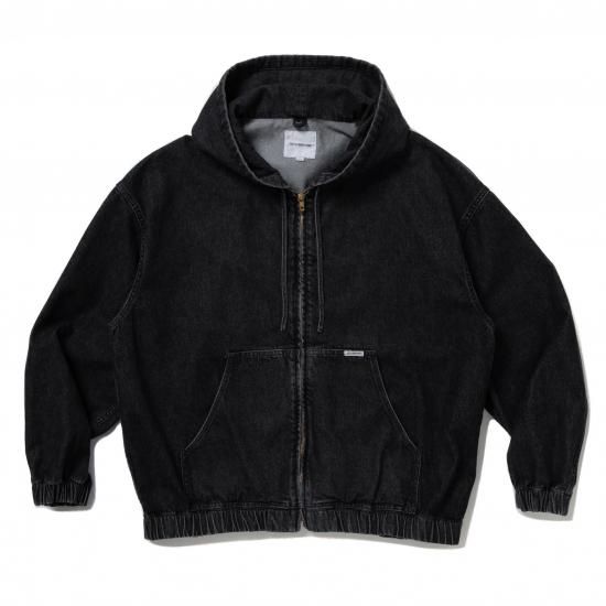 COOTIE / 12.5oz Denim Zip Up Hooded Jacket

