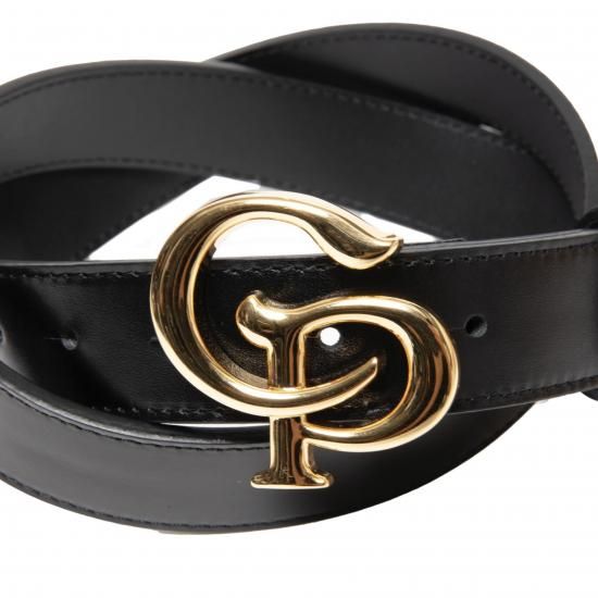 COOTIE / Symbol Buckle Leather Belt
