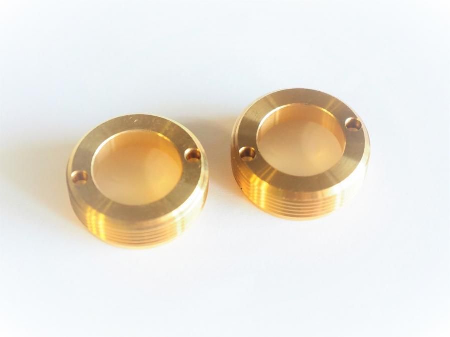 BL SELECT brass crank cap - CHOUCHIN CYCLE