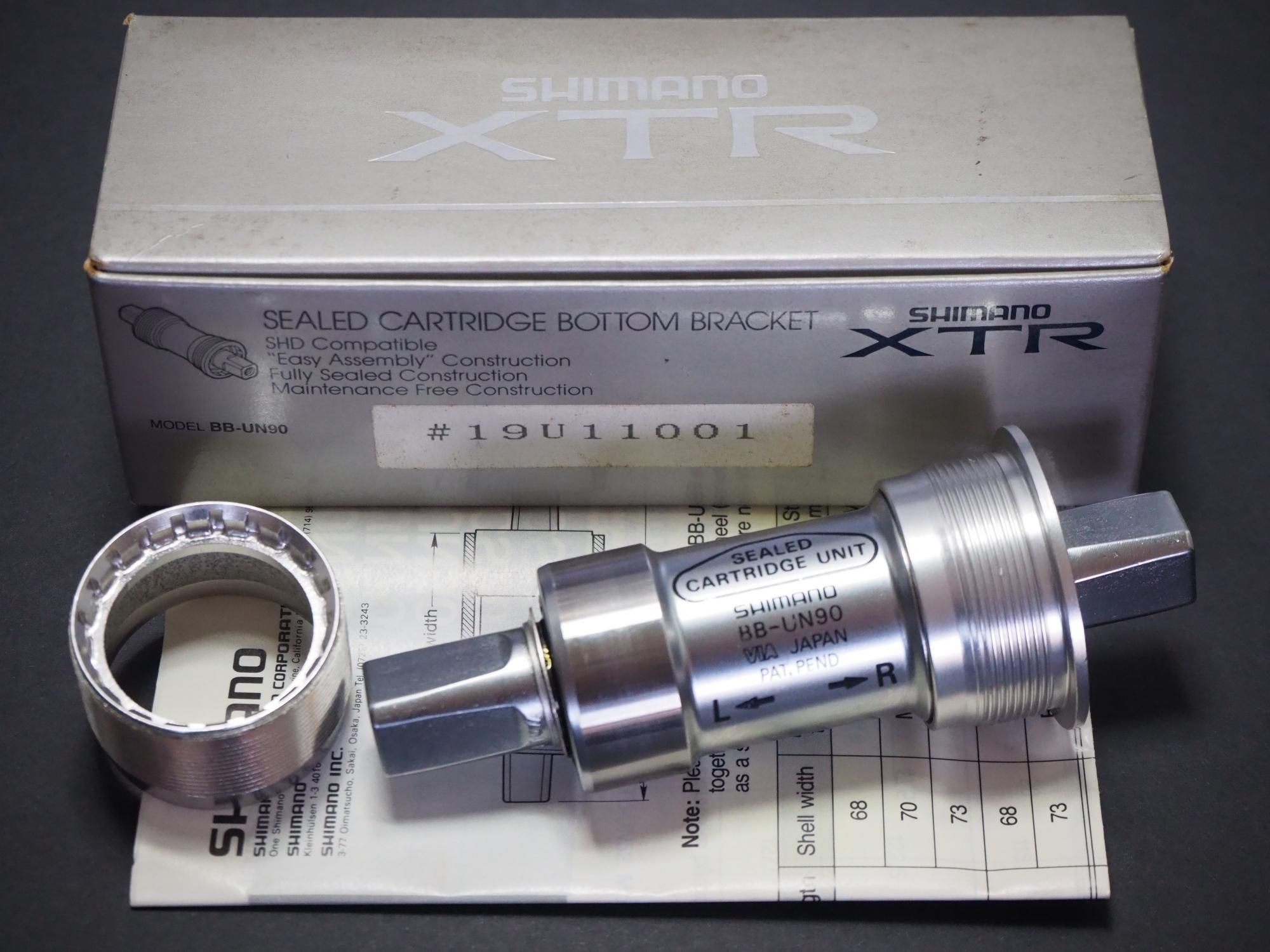 SHIMANO XTR BB-UN90 - CHOUCHIN CYCLE SHIMANO XTR BB-UN90 - CHOUCHIN CYCLE