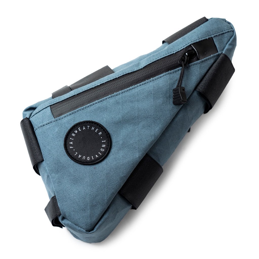 FAIRWEATHER corner bag (x-canvas/slate blue)