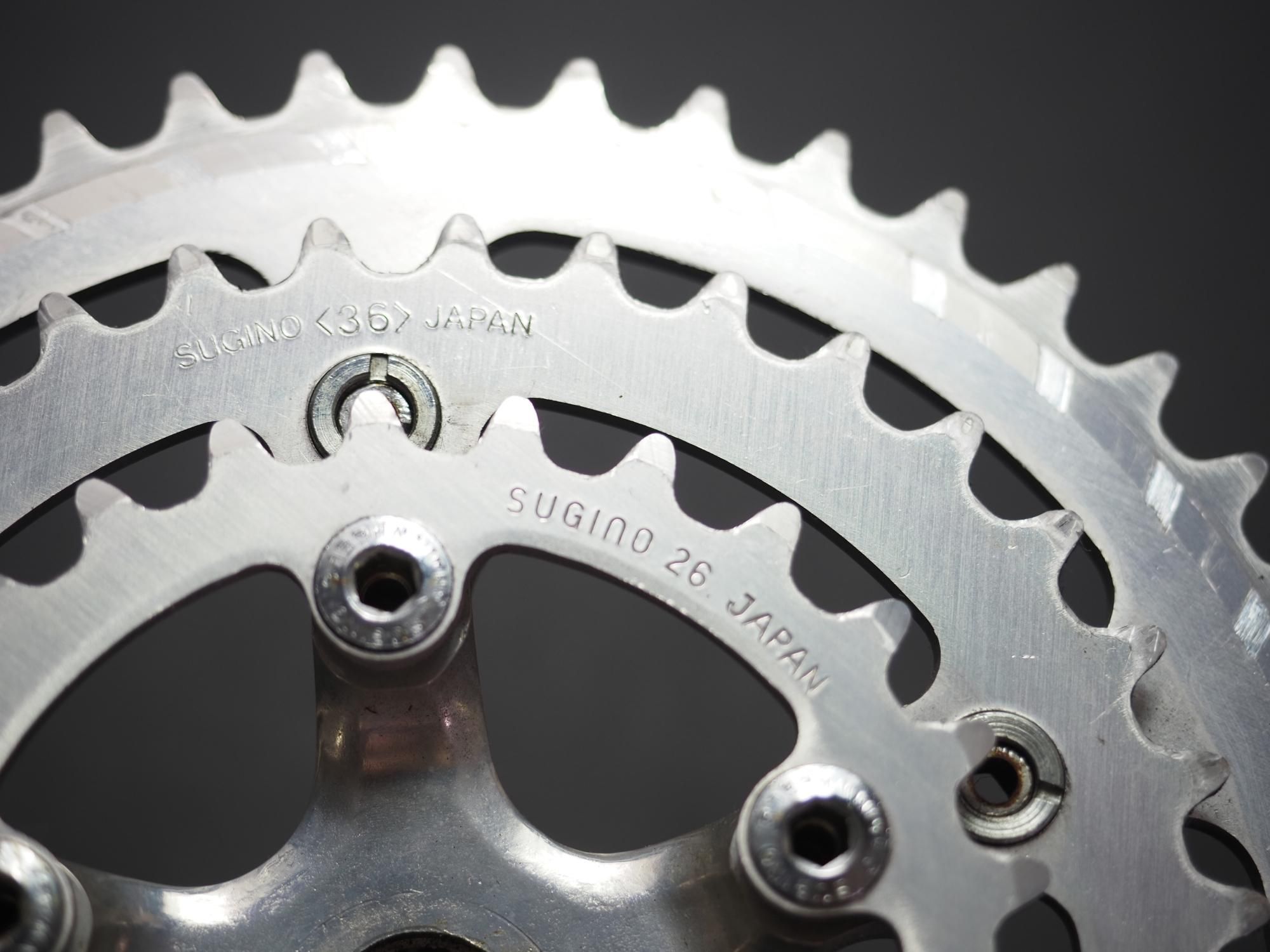 SUGINO AT CRANK SET - CHOUCHIN CYCLE SUGINO AT CRANK SET - CHOUCHIN CYCLE