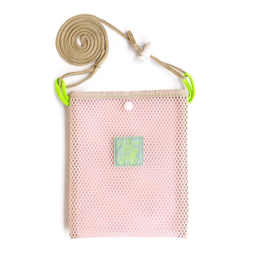 <img class='new_mark_img1' src='https://img.shop-pro.jp/img/new/icons14.gif' style='border:none;display:inline;margin:0px;padding:0px;width:auto;' />BLUE LUG mini sacoche (mesh pink/beige)