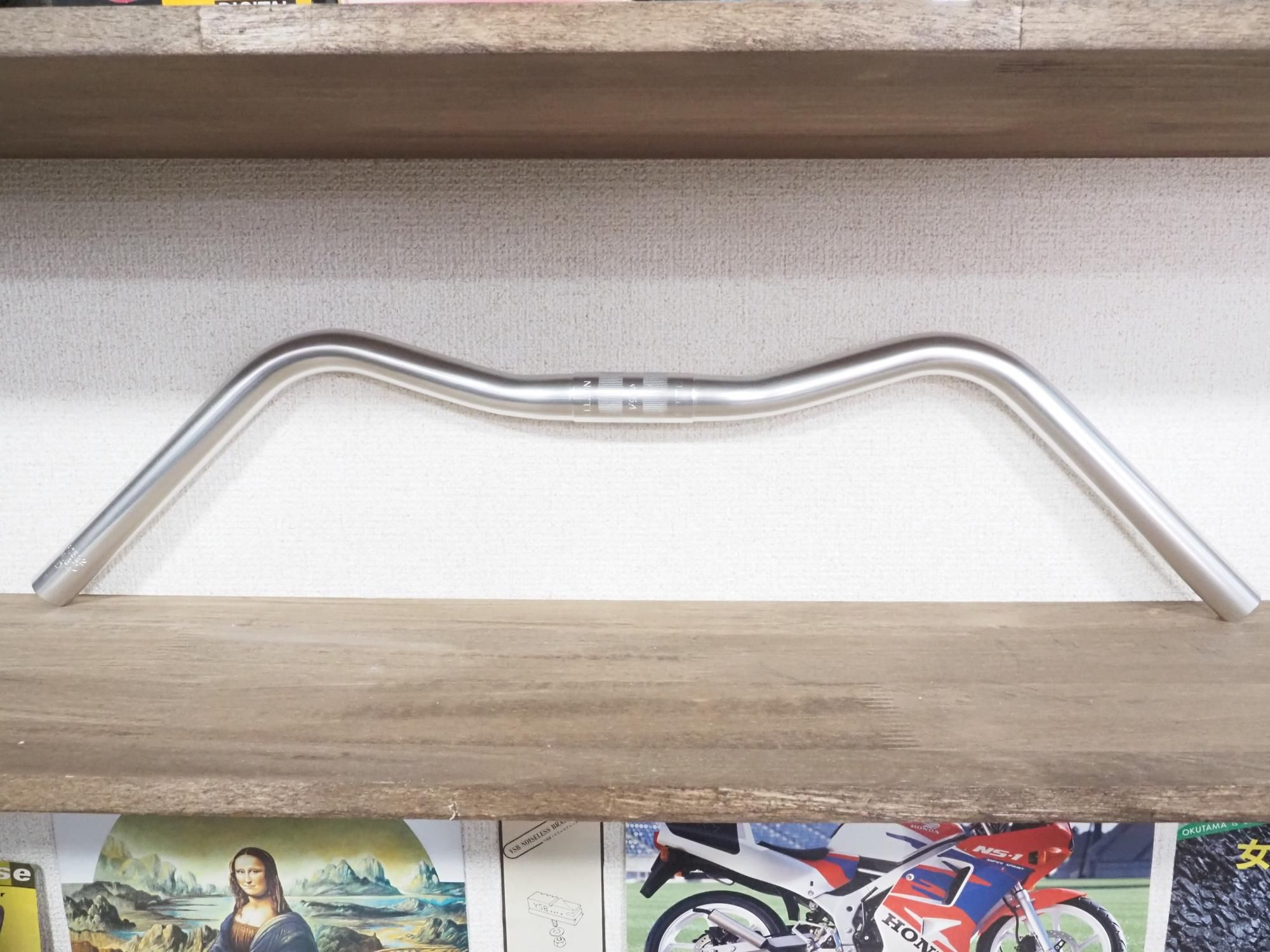 日東　Nitto B2522AA シルバー 570 ハンドルバー　オールドMTB NITTO B2522AA-SSB Urban Cycle Handlebar – FISHTAIL CYCLERY