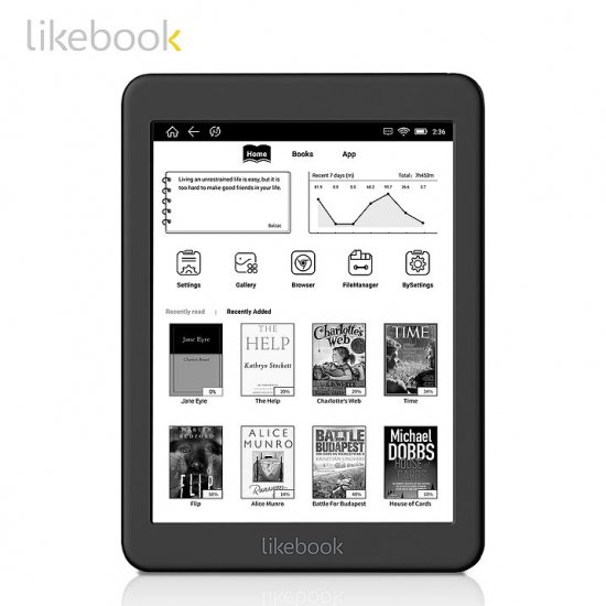 7.8インチ電子書籍リーダー Likebook Mars T80D - GPD製品正規販売店 