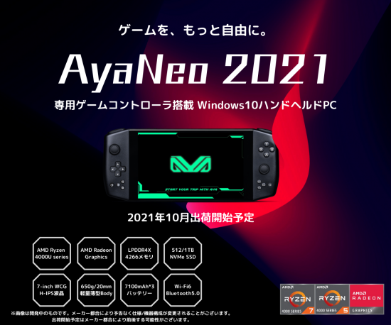 AYANEO 2021　ayaneo2021