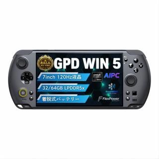  ڽвͽ:2025ǯ12ܺGPD WIN5 ݡ֥륲ߥPC Ryzen AIMax+ 64GB 7120Hzվ 4TBSSD Win11