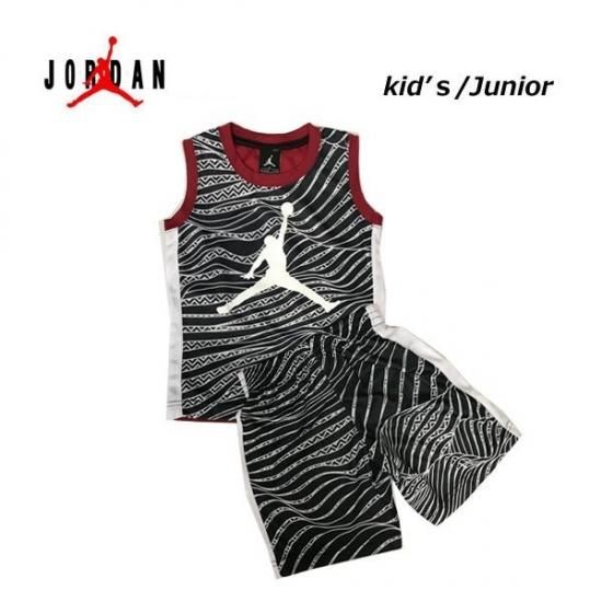 キッズサイズ ナイキ Nike ジョーダン ジャンプマンセットアップ ブラックウェーブ Roots International キッズサイズ ナイキ Nike ジョーダン ジャンプマンセットアップ ブラックウェーブ Roots International